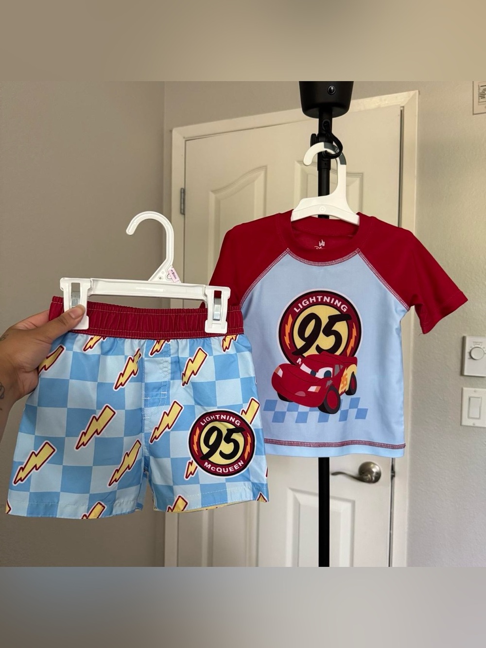 Disney Baby Cars Swimsuit Set